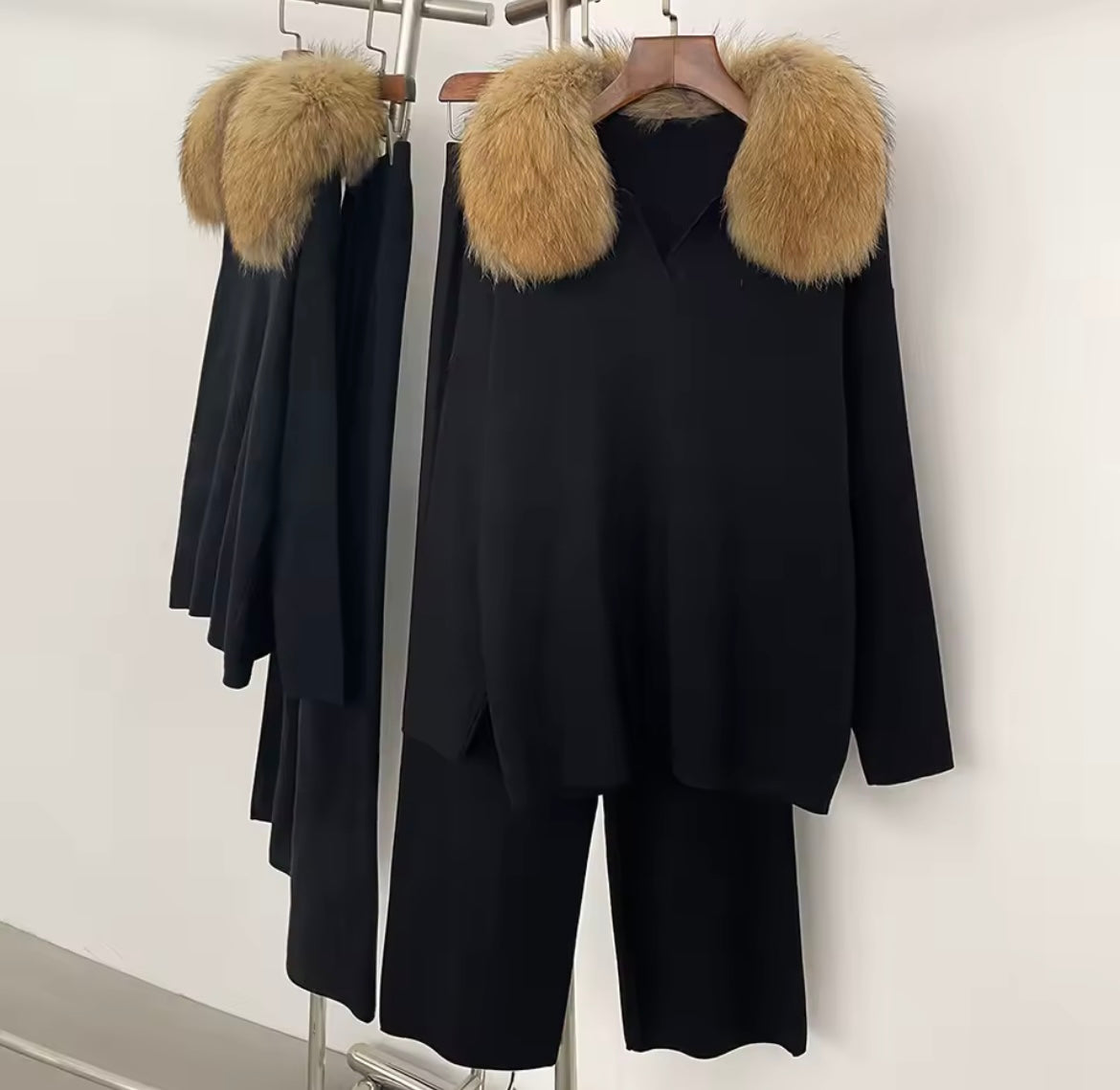 SET PULLOVER PELLICCIA