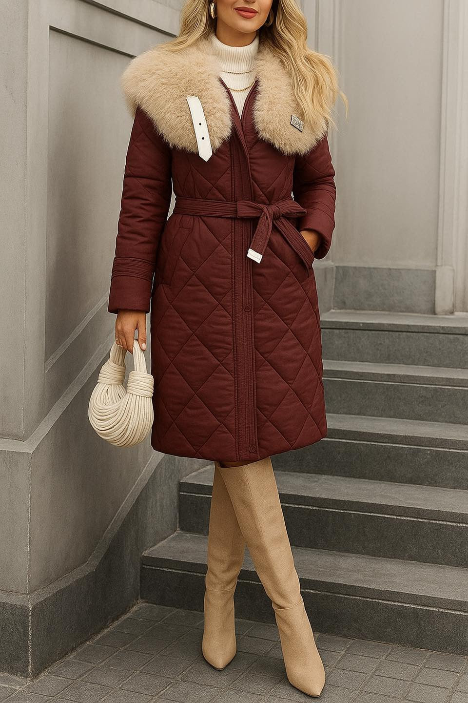 PIUMINO ECOPELLICCIA FODERATO MADE IN ITALY🇮🇹❤️